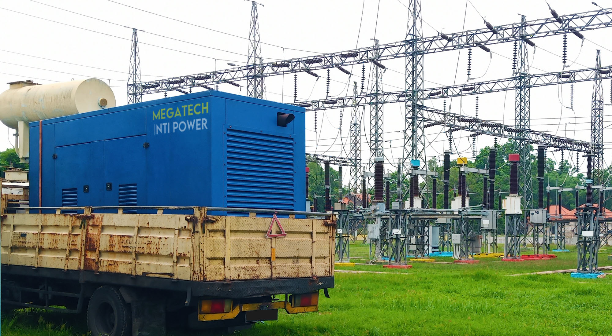 Genset 150 kVA dari layanan sewa genset Surabaya.