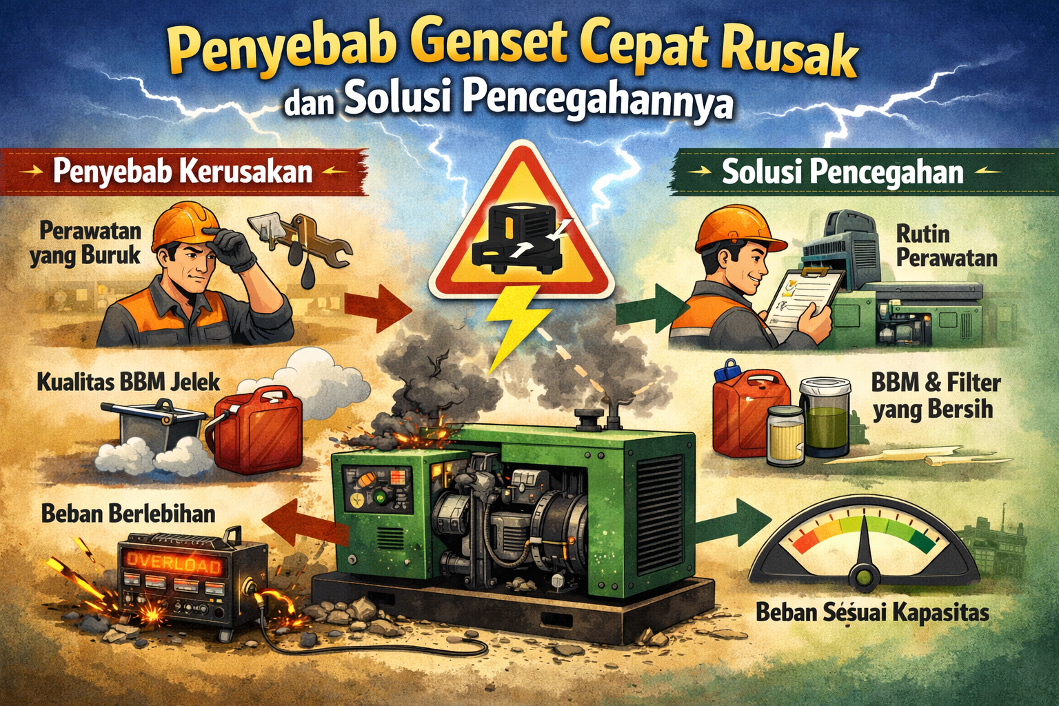 Penyebab-Genset-Cepat-Rusak-dan-Solusi-Pencegahannya