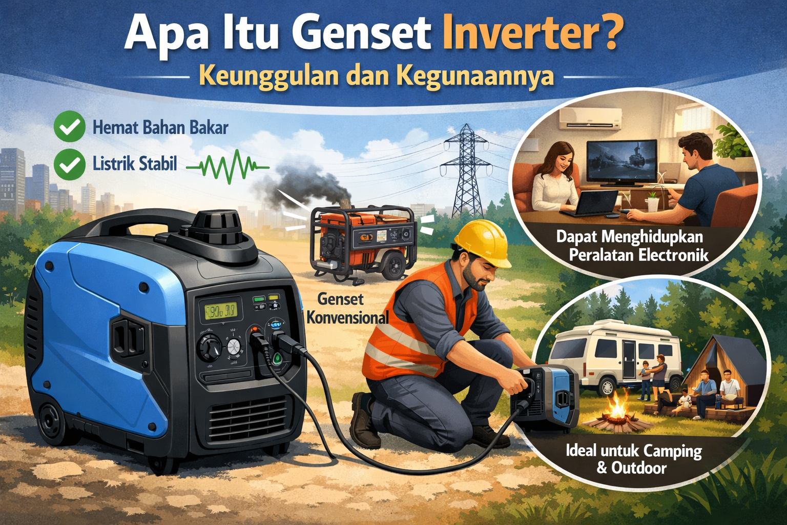 Apa-Itu-Genset-Inverter-Keunggulan-dan-Kegunaannya
