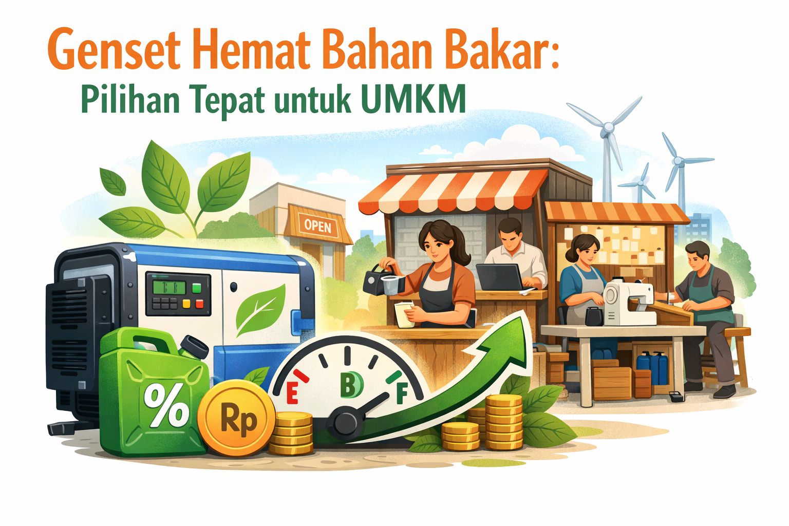 Genset_Hemat_Bahan Bakar_untuk_UMKM