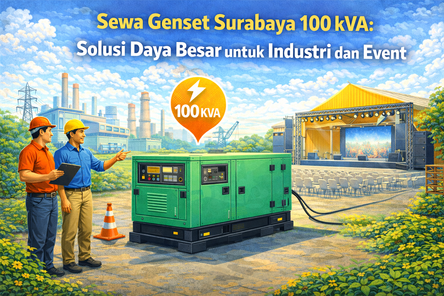 Sewa-Genset-Surabaya-100-kVA