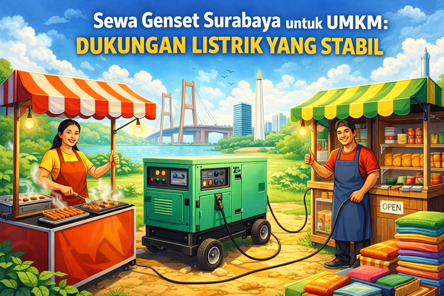 Sewa-Genset-Surabaya-untuk-UMKM-Dukungan-Listrik-yang-Stabil